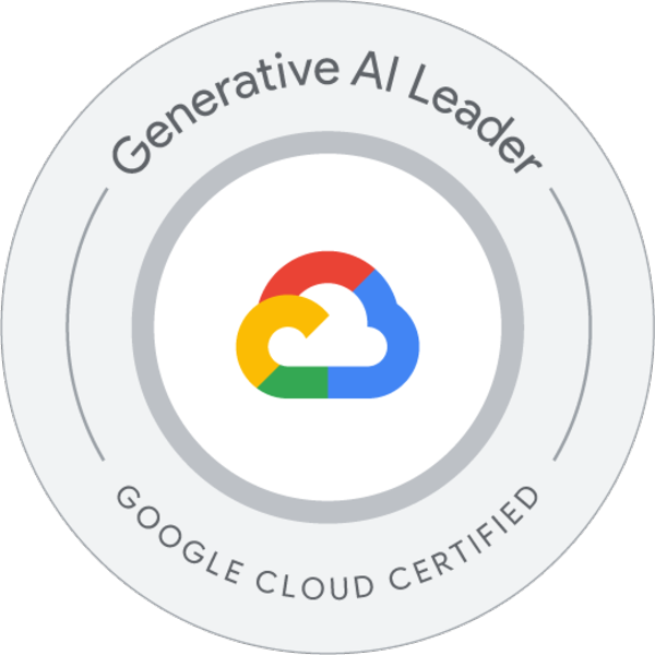 Generative AI Leader Certification Badge